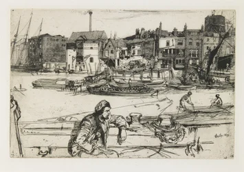 Black Lion Wharf, 1859